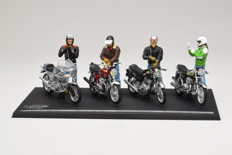 Joe Bar Team Zbirka s Figurami Solido 1:18 5008 Kovina