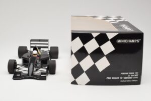 Jordan Ford 191 #32 B. Gachot Paul Ricard Test 15 January 1991 Minichamps 1:18 110910199 Kovina – slika 6 od 6