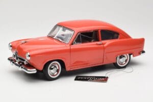 Kaiser Henry J Rdeč Sun Star 1:18 5092 Kovina