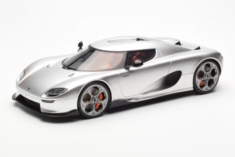 Koenigsegg CC850 Moon Silver GT Spirit 1:18 GT452 Smola