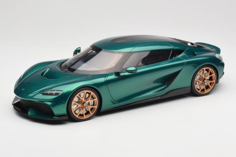 Koenigsegg Gemera Racing Green GT Spirit 1:18 GT888 Smola
