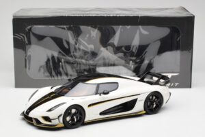 Koenigsegg Regera Crystal Bel GT Spirit 1:18 GT913 Smola – slika 6 od 6
