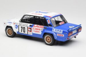 Lada 2105 VFTS #70 E. Tumalevicius 1000 Lakes Rally 1986 IXO 1:18 18RMC181A Kovina – slika 5 od 6