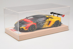 Lamborghini Aventador Liberty Walk Infinite Črn Rumena Timothy & Pierre 1:18 REMC035 Kovina – slika 6 od 7
