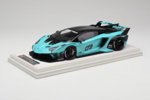Lamborghini Aventador Liberty Walk LB-Silhouette WORKS GT Evo Mentno Zelen IVY 1:18 REMC001 Smola – slika 2 od 7
