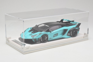 Lamborghini Aventador Liberty Walk LB-Silhouette WORKS GT Evo Mentno Zelen IVY 1:18 REMC001 Smola – slika 6 od 7