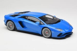 Lamborghini Aventador S LP740-4 Blue Nila AUTOart 1:18 79134 Kovina – slika 6 od 8