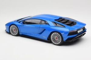 Lamborghini Aventador S LP740-4 Blue Nila AUTOart 1:18 79134 Kovina – slika 7 od 8