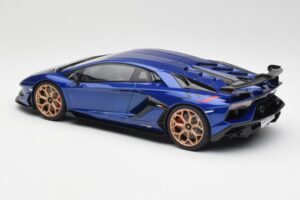 Lamborghini Aventador SVJ Moder GT Spirit 1:18 GTS18512BL Smola – slika 5 od 6