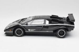 Lamborghini Countach LP500S Črn Kyosho 1:18 08326K Kovina – slika 4 od 8