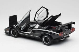 Lamborghini Countach LP500S Črn Kyosho 1:18 08326K Kovina – slika 5 od 8
