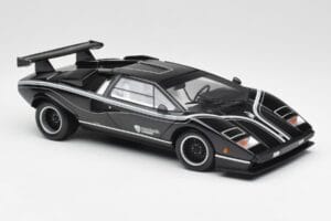 Lamborghini Countach LP500S Črn Kyosho 1:18 08326K Kovina – slika 6 od 8