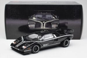 Lamborghini Countach LP500S Črn Kyosho 1:18 08326K Kovina – slika 8 od 8