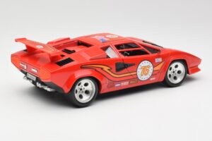 Lamborghini Countach Rdeč Bburago 1:18 3047 Kovina – slika 3 od 8