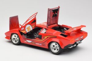 Lamborghini Countach Rdeč Bburago 1:18 3047 Kovina – slika 5 od 8