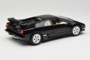 Lamborghini Diablo Črna Mira 1:18 6107 Kovina – slika 3 od 8