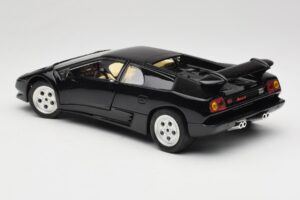 Lamborghini Diablo Črna Mira 1:18 6107 Kovina – slika 7 od 8