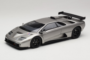 Lamborghini Diablo GT-R Srebrn Kyosho 1:18 KSR18509S Smola