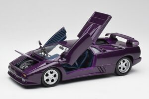 Lamborghini Diablo Jota Vijolična Maisto 1:18 50276 Kovina – slika 2 od 8