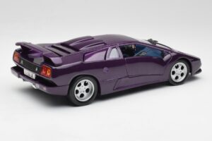 Lamborghini Diablo Jota Vijolična Maisto 1:18 50276 Kovina – slika 3 od 8