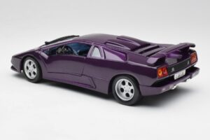 Lamborghini Diablo Jota Vijolična Maisto 1:18 50276 Kovina – slika 7 od 8