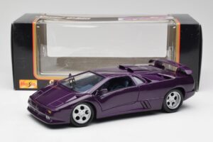 Lamborghini Diablo Jota Vijolična Maisto 1:18 50276 Kovina – slika 8 od 8
