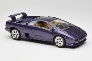 Lamborghini Diablo Vijolična Maisto 1:18 3028 Kovina – slika 6 od 8