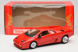 Lamborghini Diablo Rdeč Tonka 1:18 59400 Kovina – slika 8 od 8