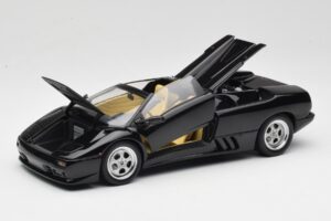 Lamborghini Diablo Roadster Črn AUTOart 1:18 70093-R1 Kovina – slika 2 od 10