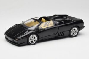 Lamborghini Diablo Roadster Črn AUTOart 1:18 70093-R1 Kovina – slika 3 od 10