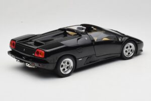 Lamborghini Diablo Roadster Črn AUTOart 1:18 70093-R1 Kovina – slika 4 od 10
