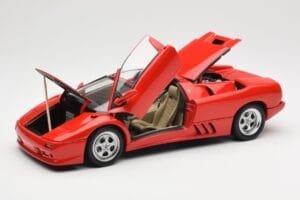 Lamborghini Diablo Roadster Rdeč AUTOart 1:18 70091 Kovina – slika 2 od 8