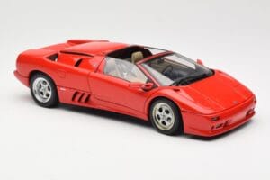 Lamborghini Diablo Roadster Rdeč AUTOart 1:18 70091 Kovina – slika 6 od 8