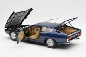 Lamborghini Espada Modra Metallic AUTOart 1:18 74502 Kovina – slika 5 od 8