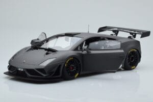 Lamborghini Gallardo GT3 FL2 Temno Siva AUTOart 1:18 81360 Kovina – slika 2 od 8