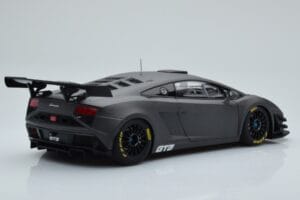 Lamborghini Gallardo GT3 FL2 Temno Siva AUTOart 1:18 81360 Kovina – slika 3 od 8