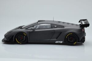 Lamborghini Gallardo GT3 FL2 Temno Siva AUTOart 1:18 81360 Kovina – slika 4 od 8