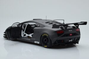 Lamborghini Gallardo GT3 FL2 Temno Siva AUTOart 1:18 81360 Kovina – slika 5 od 8