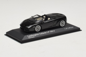 Lamborghini Gallardo LP560-4 Spyder Črn Minichamps 1:43 400103830 Kovina – slika 2 od 5