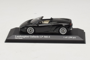 Lamborghini Gallardo LP560-4 Spyder Črn Minichamps 1:43 400103830 Kovina