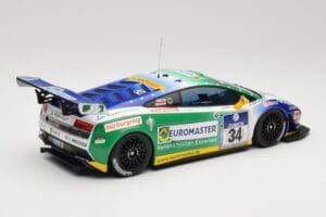 Lamborghini Gallardo LP600+ GT3 Reiter Engineering #34 H-J. Stuck / D. Rostek ADAC 24 Hours Nurburgring 2011 Minichamps 1:18  – slika 2 od 6