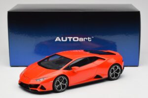 Lamborghini Huracan EVO Arancio Xanto AUTOart 1:18 79214 Kompozit – slika 8 od 8