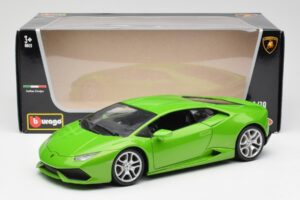 Lamborghini Huracan LP610-4 Zelena Bburago 1:18 18-11038 Kovina – slika 8 od 8
