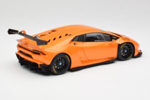 Lamborghini Huracan LP620-2 Super Trofeo Arancio Borealis Pearl Effect Oranžna AUTOart 1:18 81558 Kovina – slika 3 od 8