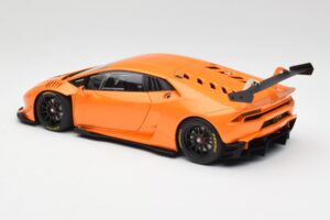 Lamborghini Huracan LP620-2 Super Trofeo Arancio Borealis Pearl Effect Oranžna AUTOart 1:18 81558 Kovina – slika 6 od 8