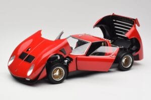 Lamborghini Miura SVR Rdeč & Črn Kyosho 1:18 08319R Kovina – slika 2 od 8