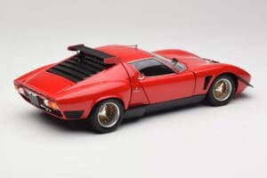 Lamborghini Miura SVR Rdeč & Črn Kyosho 1:18 08319R Kovina – slika 3 od 8