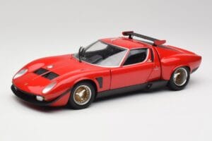 Lamborghini Miura SVR Rdeč & Črn Kyosho 1:18 08319R Kovina