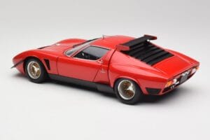 Lamborghini Miura SVR Rdeč & Črn Kyosho 1:18 08319R Kovina – slika 7 od 8