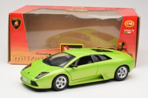 Lamborghini Murcielago Zelen Bburago 1:18 3316-M1 Kovina – slika 8 od 8
